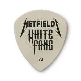 Медиаторы Dunlop White Fang PH122P.73, 6 штук, 0.73 мм