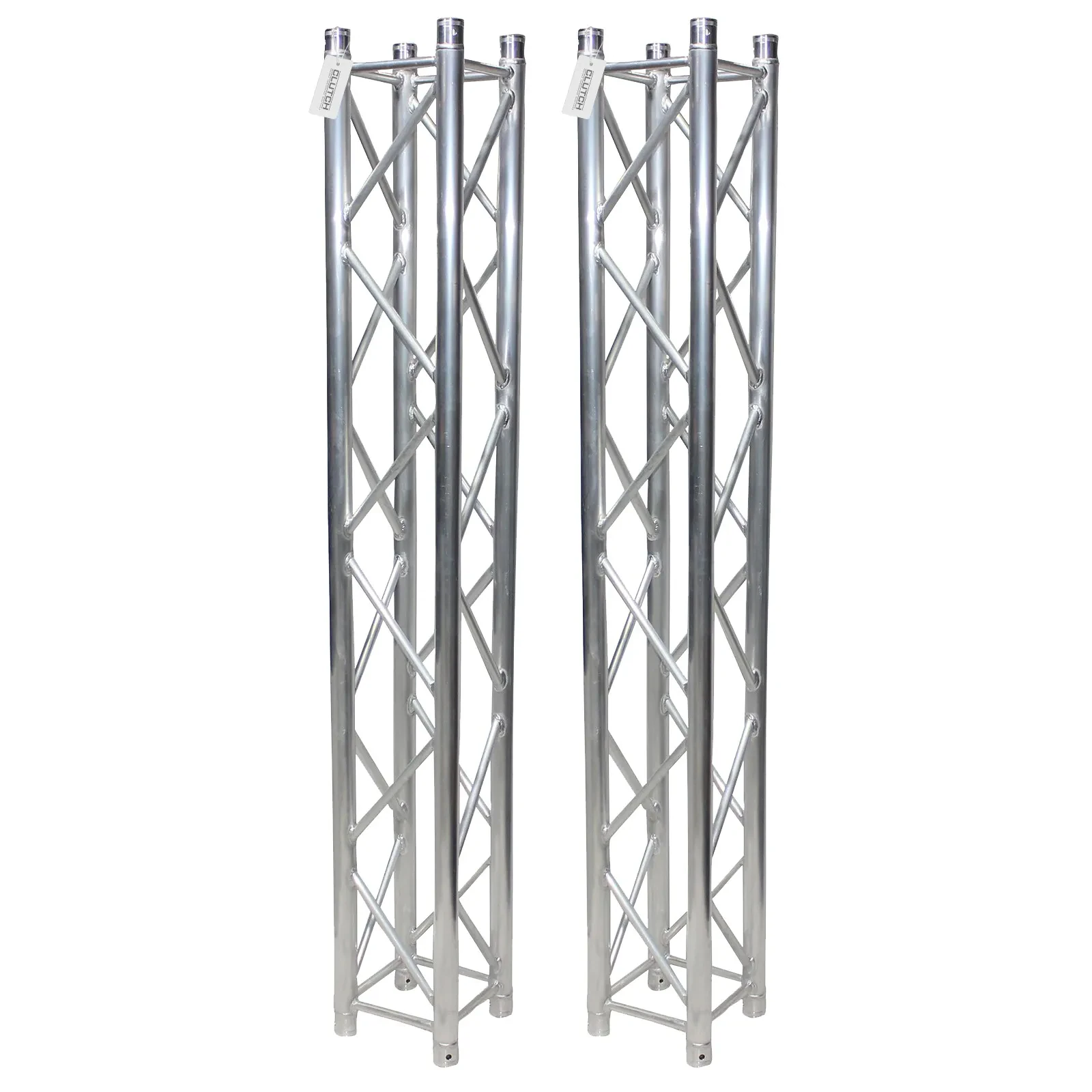 6.56ft/2.0M Lighting Stand Stage Square Aluminum F34 Box Truss Segments Pair