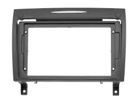 Radioblende für 9 Zoll Autoradio für Mercedes SLK R171 03/2004-03/2011 schwarz g