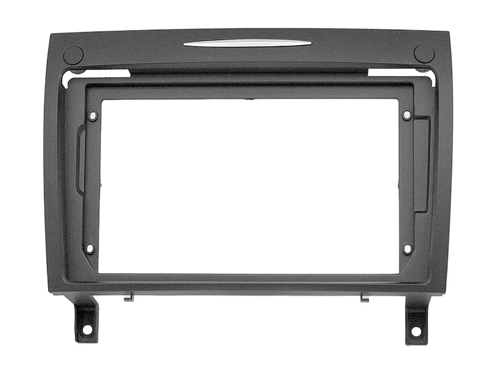 Radioblende für 9 Zoll Autoradio für Mercedes SLK R171 03/2004-03/2011 schwarz g