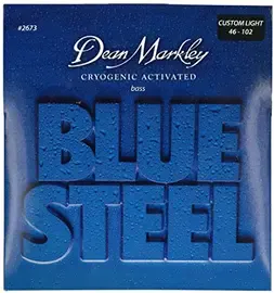 Комплект струн для бас-гитары Dean Markley Blue Steel DM2673, 46-102