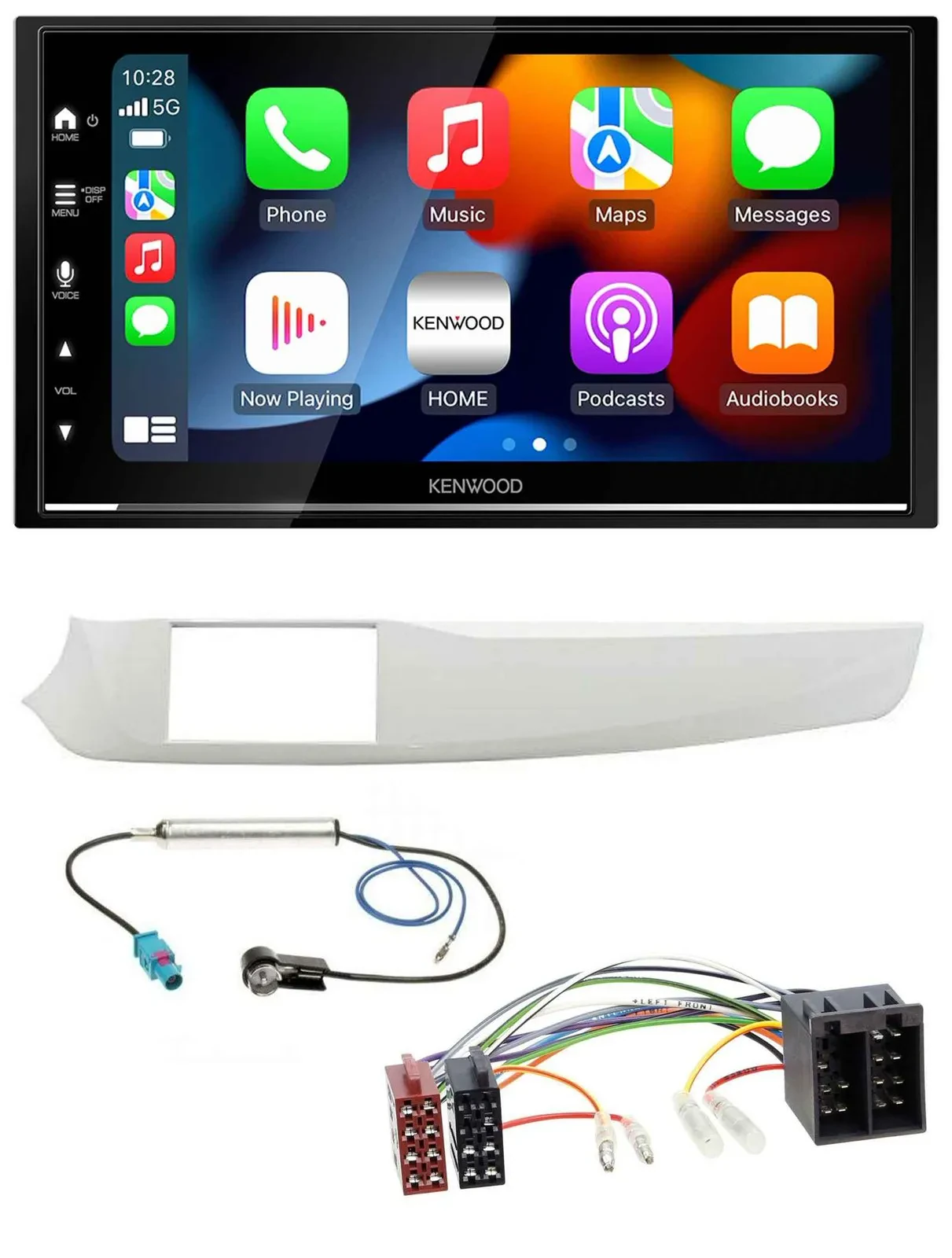 Kenwood DAB USB Bluetooth 2DIN MP3 Autoradio für Alfa Romeo Giulietta 2010-2013