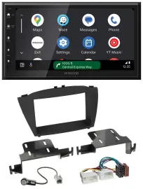 Автомагнитола для Hyundai ix35 (с 2013) Kenwood 2-DIN, DAB, Bluetooth, USB, MP3