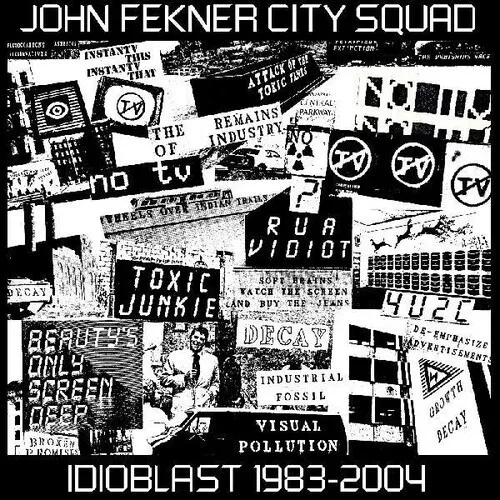 Виниловая пластинка John Fekner - Idioblast 1983-2004 [New Vinyl LP]