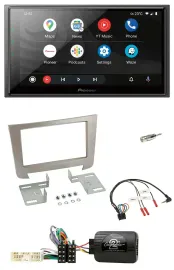 Pioneer USB 2DIN DAB Lenkrad Bluetooth Autoradio für SSangYong Rexton ab 2013