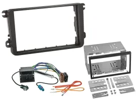 Radioeinbauset Doppel DIN Autoradio für Seat Alhambra Leon Toledo