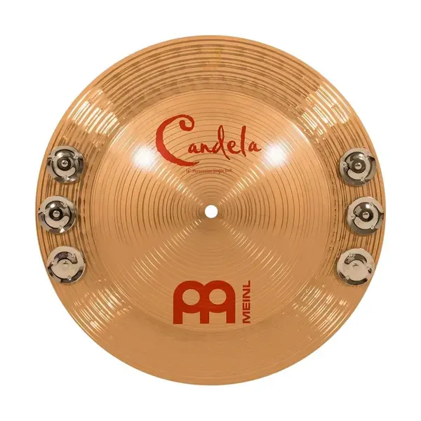 Тарелка барабанная MEINL 14" Candela Jingle Bell