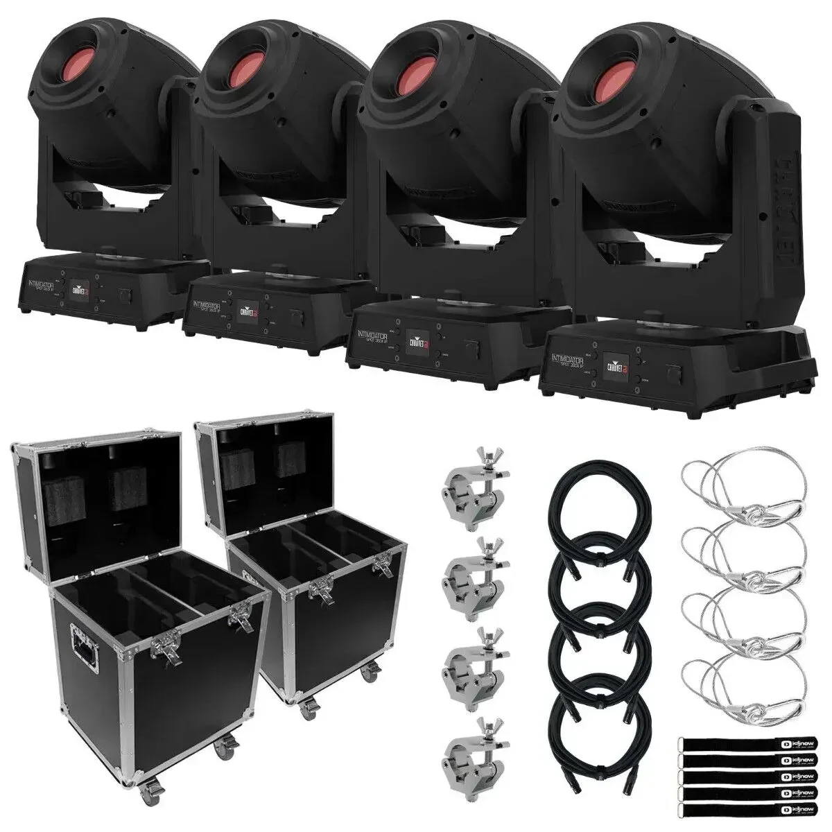 Прибор с полным движением Chauvet DJ Intimidator Spot 360X IP с аксессуарами (4 штуки)