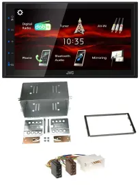 JVC USB Bluetooth MP3 DAB 2DIN Autoradio für Kia Optima Magentis 05-10