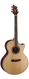Электроакустическая гитара Cort NDX-Baritone Natural Satin