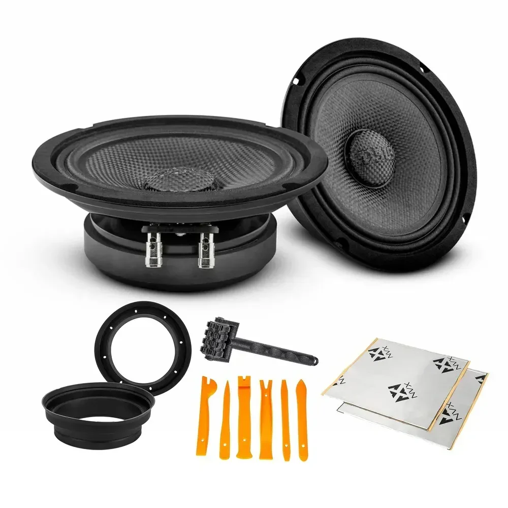 Динамик мидбасовый DS18 PRO-CF6.4SL 6.5" 250W RMS (набор)