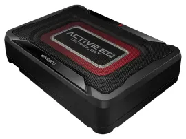 Сабвуфер активный Kenwood KSC-PSW7EQ 20×13 см, закрытый корпус, 160W (RMS 80W)