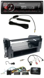 Pioneer MP3 DAB 1DIN Lenkrad USB Autoradio für Dodge / Jeep