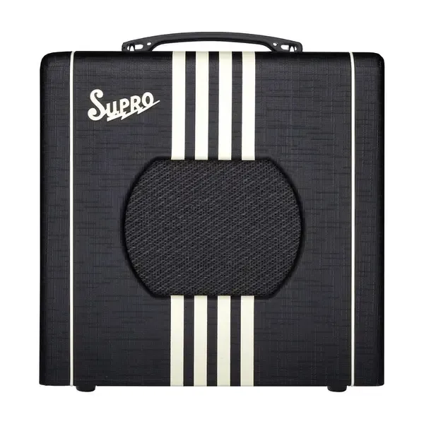 Ламповый комбоусилитель для электрогитары Supro Delta King 8 Black & Cream 1x8 1W