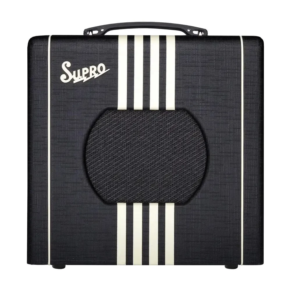 Ламповый комбоусилитель для электрогитары Supro Delta King 8 Black & Cream 1x8 1W