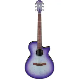 Электроакустическая гитара Ibanez AEG70 Flamed Maple Top Grand Concert Puple Iris Burst