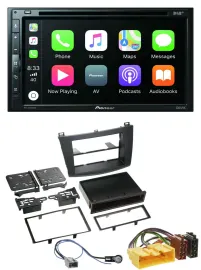 Pioneer DVD 2DIN MP3 DAB Bluetooth USB Autoradio für Mazda 3 (2009-2013)
