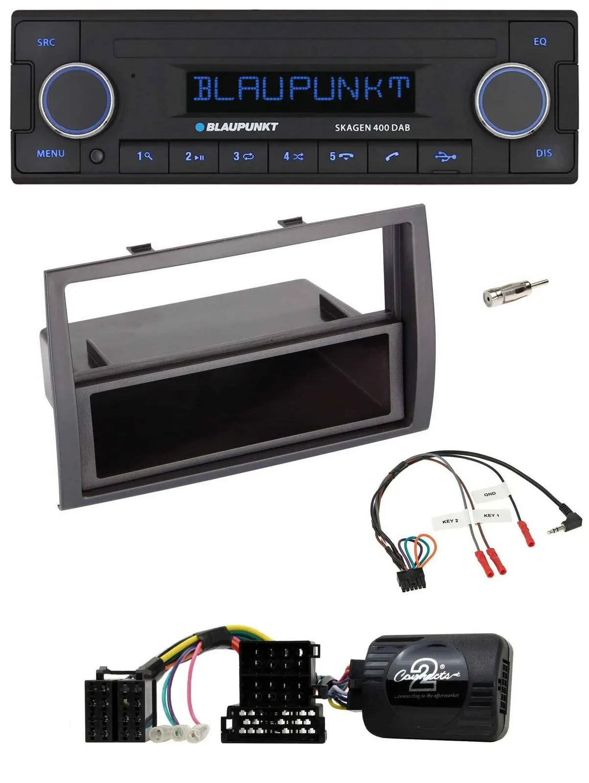 Blaupunkt DAB USB Bluetooth Lenkrad Autoradio für Citroen Jumper Peugeot Boxer 0