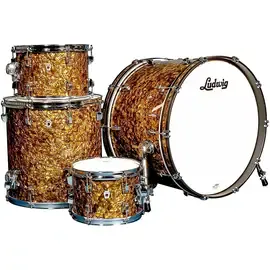 Ударная установка акустическая Ludwig NeuSonic 4-Piece Mod 2 Shell Pack With 22" Bass Drum Butterscotch Pearl