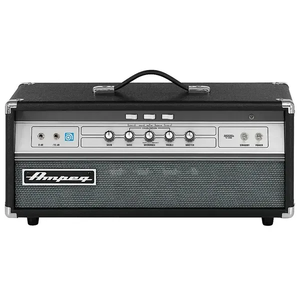 Ламповый усилитель для бас-гитары Ampeg V-4B All-Tube 100W  Classic Bass Amp Head Black