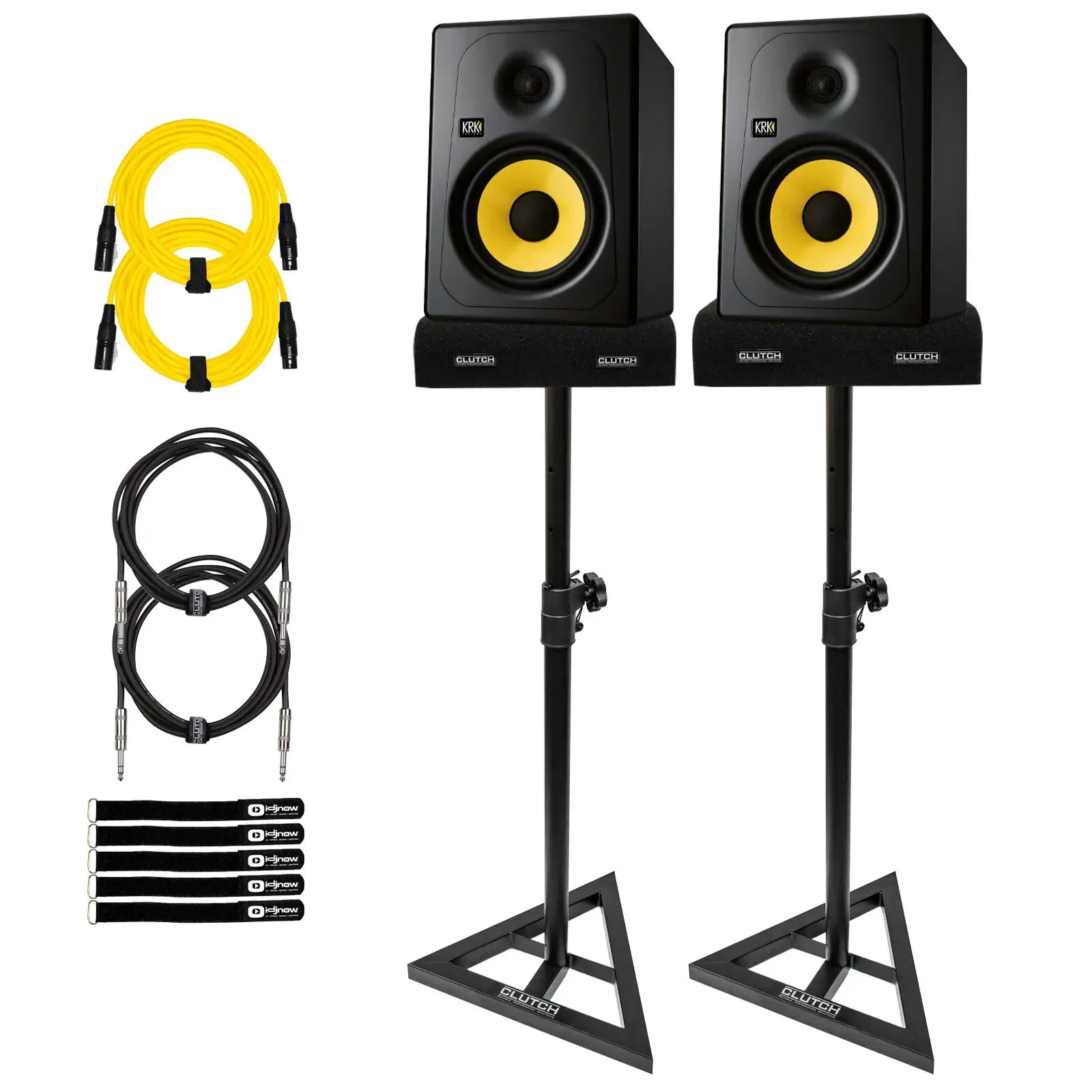 Активный студийный монитор KRK K8-NA Kreate 8 Black с аксессуарами (пара)