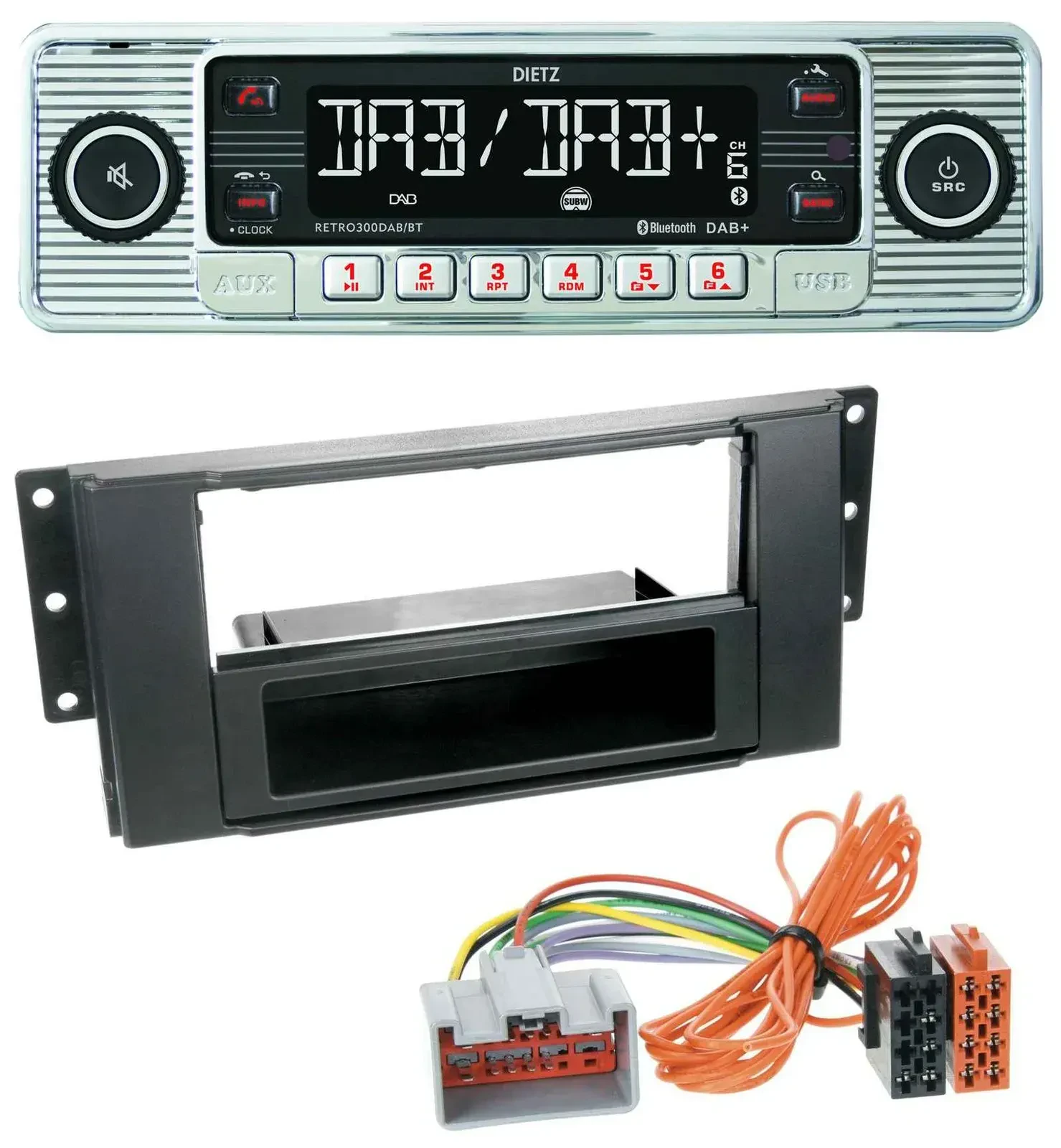 Автомагнитола для Land Rover Freelander 2011–2012 Dietz Bluetooth, DAB, USB, MP3