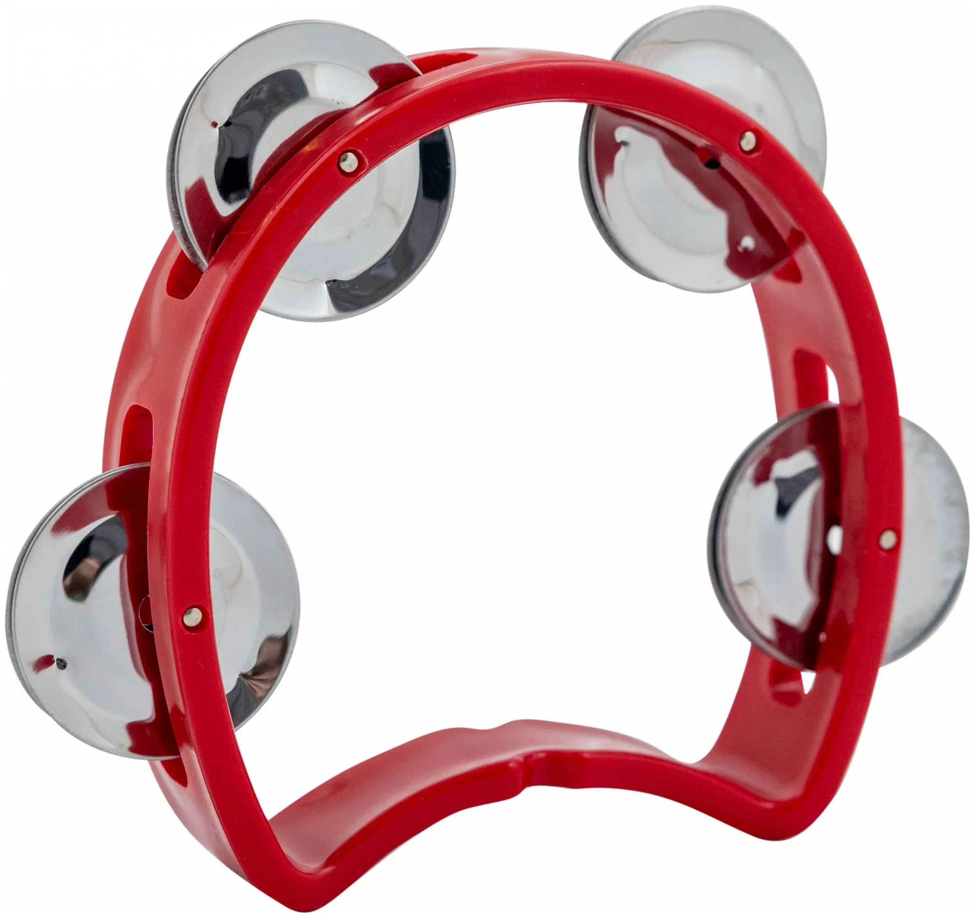 Тамбурин TERRIS XHST-P10RD без мембраны красный