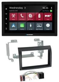 Blaupunkt DAB Bluetooth USB MP3 2DIN Autoradio für Fiat Ducato 06-11 Citroen Jum