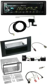 Pioneer MP3 Lenkrad CD USB DAB Autoradio für Ford Kuga 2008-2012 schwarz