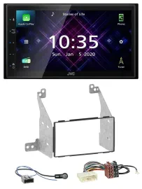 JVC DAB 2DIN MP3 Bluetooth USB Autoradio für Nissan Pathfinder 07-13