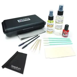Caig SK-GM30 Pflege-Set für Gitarren mit keepdrum Mikrofasertuch