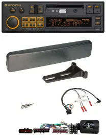 Автомагнитола для Ford Mondeo/Focus Pioneer DAB Bluetooth USB антрацит