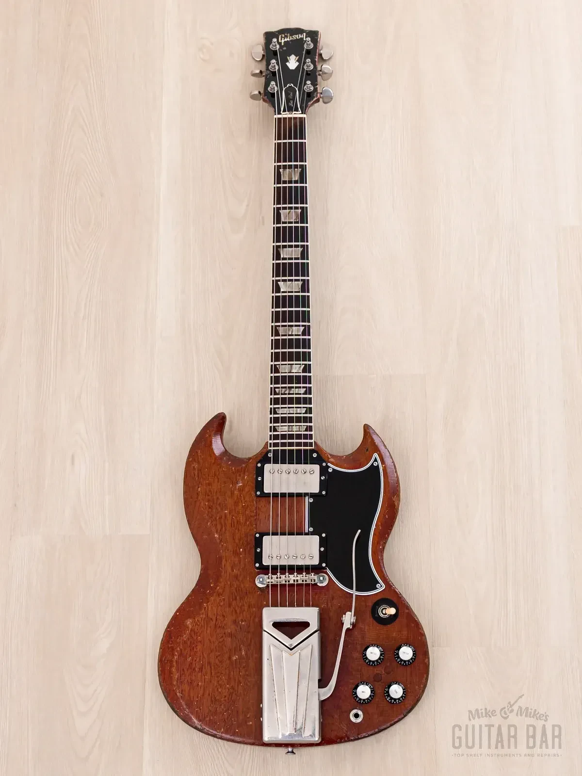 Электрогитара Gibson Les Paul SG Standard HH Cherry w/case USA 1962