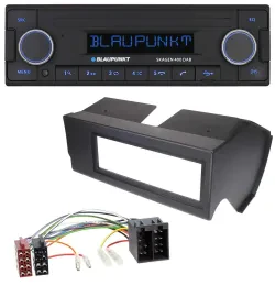 Автомагнитола для Fiat Panda (до 2002) Blaupunkt DAB, USB, Bluetooth, MP3, черная