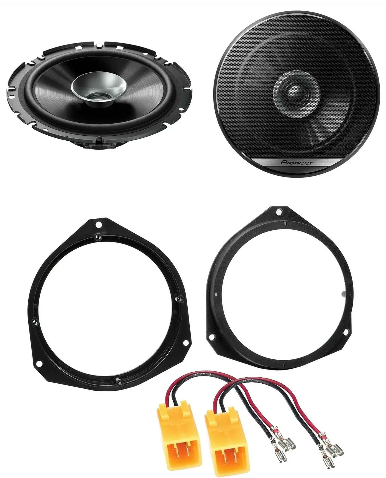 Pioneer 16,5cm 280Watt Lautsprecher für Alfa Romeo Citroen Fiat Peugeot Tür Fron