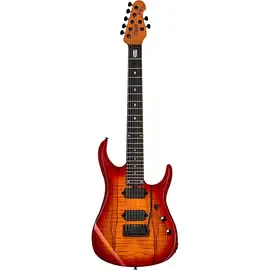 Электрогитара Sterling JP157D John Petrucci W/DiMarzio Pickups 7-String Guitar Bld Orange Brst