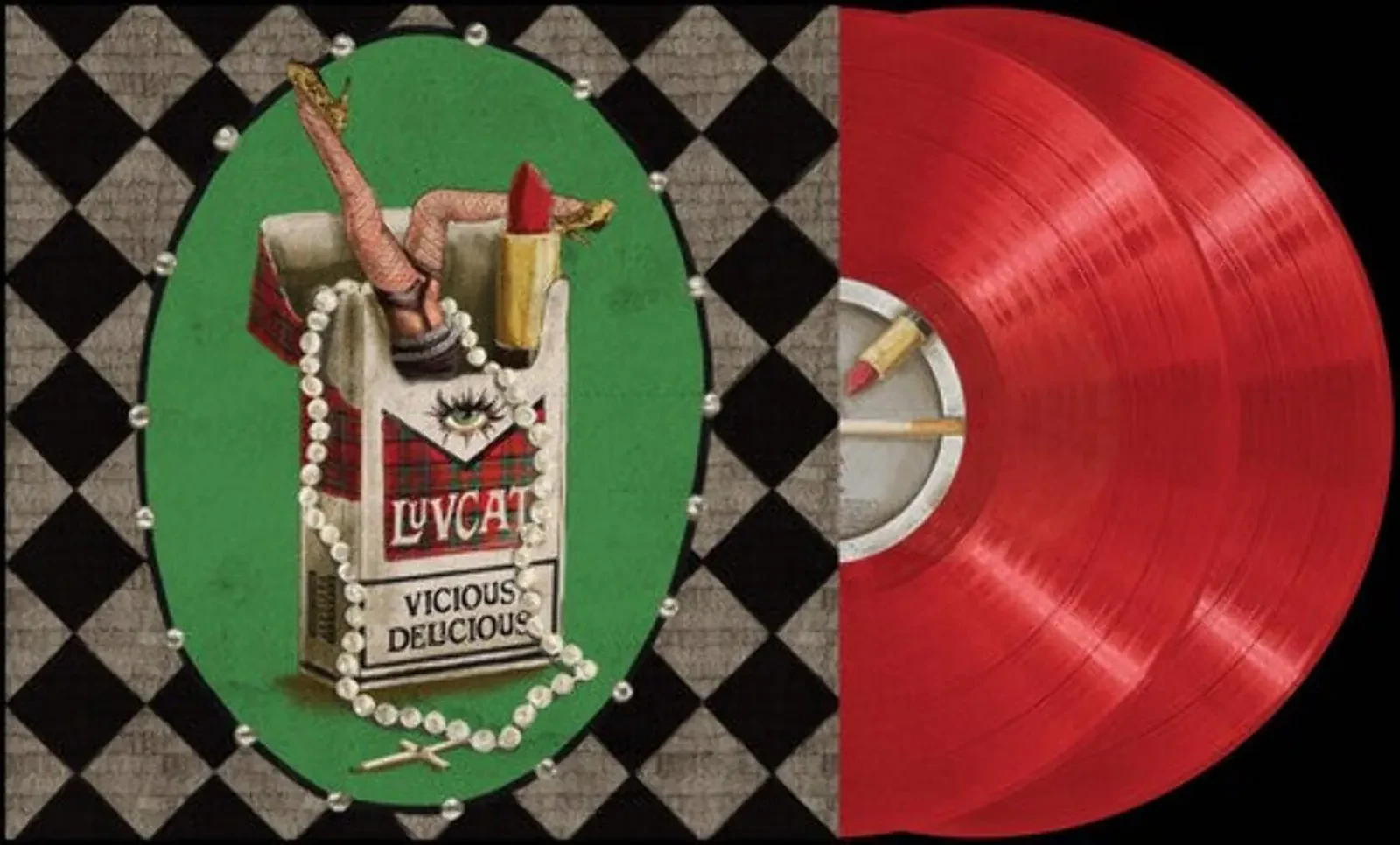 Luvcat - Vicious Delicious [Indie-Exclusive Red Vinyl] NEW Vinyl