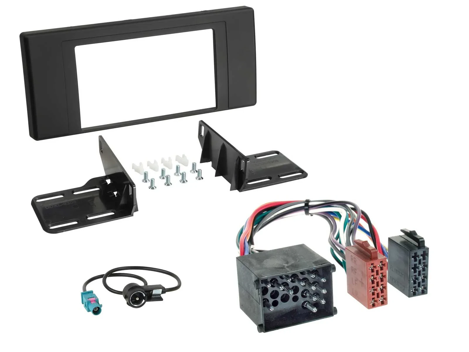 Radioeinbauset Doppel DIN Autoradio für BMW X5 (E53 2000 2002)