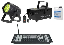 Комплект светового оборудования American DJ Encore Z7 LP+ROCKFORCE W2+R700