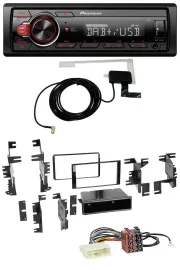 Автомагнитола Pioneer 1-DIN MP3 DAB USB AUX для Nissan Versa (с 2007) / Xterra (с 2013)