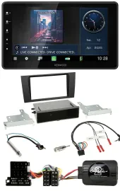 Kenwood Lenkrad Bluetooth USB DAB Autoradio für Audi A4 B5 1999-2001