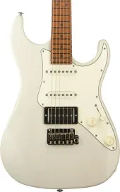 Suhr PT Traditional 90 Pete Thorn Signature E/G, Roasted Maple FB, Trans White
