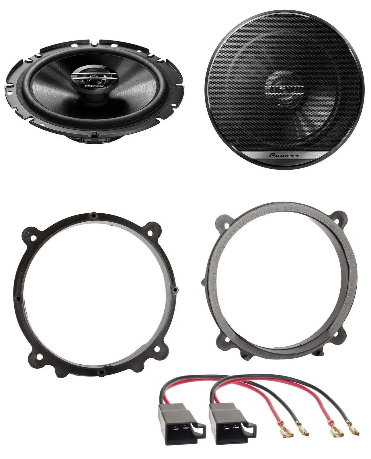 Pioneer 300Watt 2-Wege 16,5cm Lautsprecher für Opel Antara ab 2013 Fronttür Auto