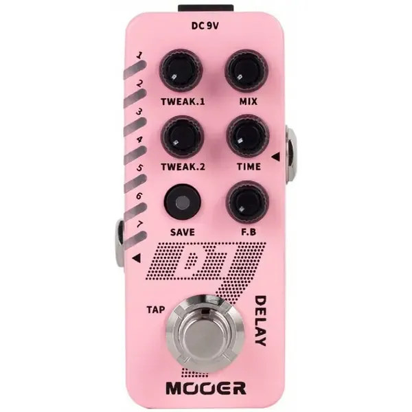 Педаль эффектов для электрогитары Mooer D7 Delay