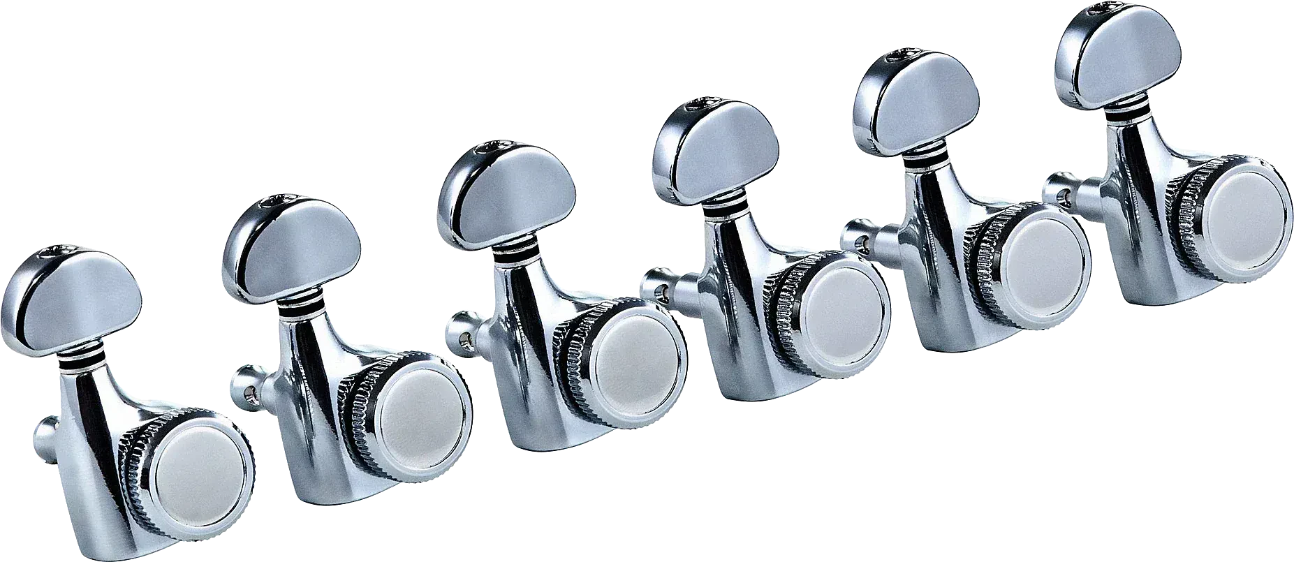 Колки гитарные Ortega OTMLOCK6L-CR Chrome (6 штук)