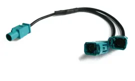 Antennenadapter - Fakra (Stecker) - 2x Fakra (Buchse)