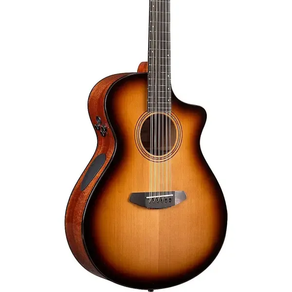 Электроакустическая гитара Breedlove Solo Pro CE Red Cedar-Mahogany 12-String Concert A/E Guitar Edge Burst