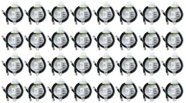 DMX-кабель Chauvet DJ DMX3P10FT Black 3 м (32 штуки)