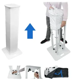 Б/У Стойка для световых приборов для DJ Rockville RTP-GO портативная, складная, тотем, с сумкой и скримами