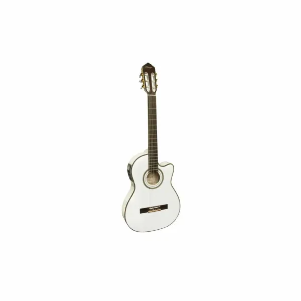 ORTEGA RCE145WH Konzertgitarre Weiss - Fichte massiv "B-Stock"